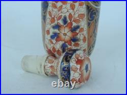 Antique Traditional Imari By Royal Crown Derby 2 Pc Cruet hand painted