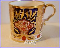 Beautiful Early Royal Crown Derby Cabinet Cup & Saucer Antique Circa 1800