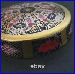 Beautiful ROYAL CROWN DERBY Large GINGER Jar OLD IMARI #1128 Dated 1983 7 Tall