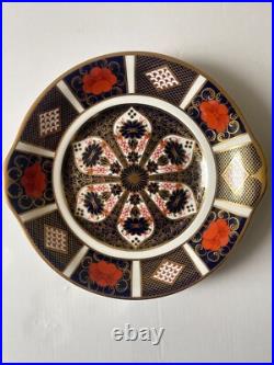 Beautiful Royal Crown Derby 1128 Bread & Butter Plate 25 cm First Quality