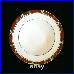 Beautiful Royal Crown Derby Cloisonne Rimmed Soup Bowl