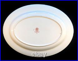 Beautiful Royal Crown Derby, Derby Border Large Oval Platter