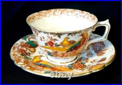 Beautiful Royal Crown Derby Olde Avesbury Tea Cup And Saucer