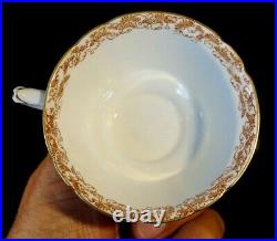 Beautiful Royal Crown Derby Olde Avesbury Tea Cup And Saucer