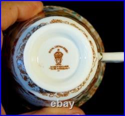 Beautiful Royal Crown Derby Olde Avesbury Tea Cup And Saucer