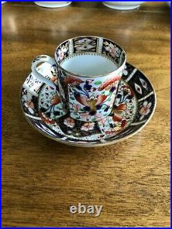 Bloor Derby Royal Crown Derby IMARI ANTIQUE 1800's Can Cup Witches Pattern B