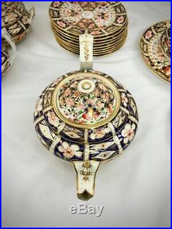 Bloor Derby Royal Crown Derby IMARI ANTIQUE 1800's Teapot Witches Pattern
