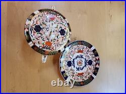Circa 1877- 1889 Royal Crown Derby IMARI Bowl With Lid & Stand. 22k Gold