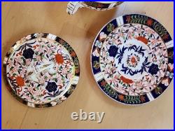 Circa 1877- 1889 Royal Crown Derby IMARI Bowl With Lid & Stand. 22k Gold