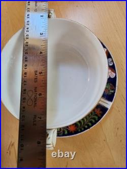 Circa 1877- 1889 Royal Crown Derby IMARI Bowl With Lid & Stand. 22k Gold