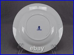 Crown Derby Derby Lily Pattern Cobalt & Gold Deep Plate Circa 1877-1890