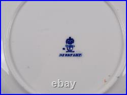 Crown Derby Derby Lily Pattern Cobalt & Gold Deep Plate Circa 1877-1890