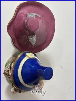 Crown Derby Mansion House Dwarfs, Matching Pair 7 Vtg Porcelain U-22B