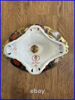 Crown Derby Old Imari Oval Talbot Comport