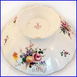 DERBY POSIES Royal Crown Derby Footed Compote 10.25 England NEW minor scratch
