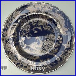 DISCONTINUED Royal Crown Derby Aves Platinum Bone China Plate England 2010