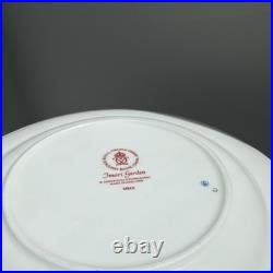 DISCONTINUED Royal Crown Derby Imari Garden Bone China Plate England 2004
