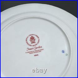 DISCONTINUED Royal Crown Derby Imari Garden Bone China Plate England 2004