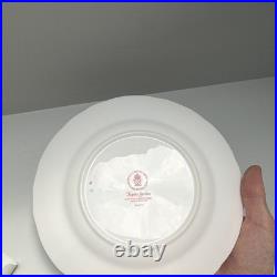 DISCONTINUED Royal Crown Derby Kyoto Garden Bone China Floral Dinner Plate 2016