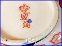 EXCELLENT STUNNING Royal Crown Derby SET 6 various CUPS/SAUCERS 2451 etc