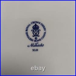 Excellent Royal Crown Derby Mikado 1979 oval large plate From Japan