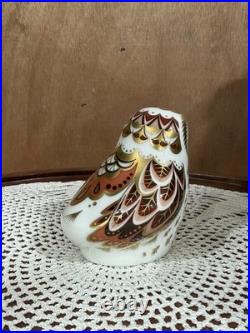 Exclusive Royal Crown Derby Collectors Guild Member's Pack with Owlet Paperwt