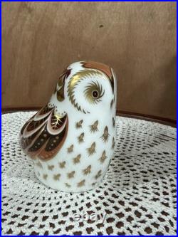 Exclusive Royal Crown Derby Collectors Guild Member's Pack with Owlet Paperwt