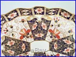Extremely Rare Royal Crown Derby 2451 0r Traditional Imari 14 Inch Tray