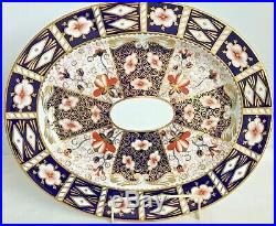 Extremely Rare Royal Crown Derby 2451 0r Traditional Imari 17 Inch Oval Platter