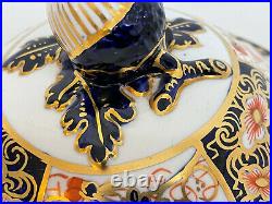 Extremely Rare Royal Crown Derby 2451 0r Traditional Imari Sauce Tureen LID