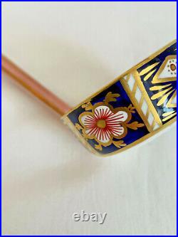 Extremely Rare Royal Crown Derby 2451 0r Traditional Imari Sauce Tureen Ladle