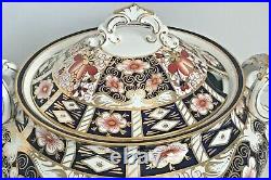 Extremely Rare Royal Crown Derby 2451 Or Traditional Imari Soup Tureen