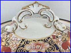 Extremely Rare Royal Crown Derby 2451 Or Traditional Imari Soup Tureen