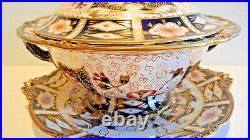 Extremely Rare Royal Crown Derby 2451 Soup Tureen Circa 1940