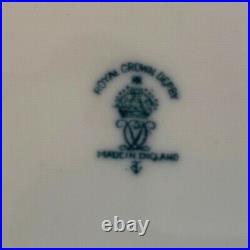 Extremely Rare Royal Crown Derby Blue Mikado Sandwich Tray Date Code 1932