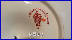 Exyremely Rare Royal Crown Derby 2451 Chamber Candlestick Date Code For 1894