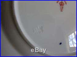 Fine Antique Royal Crown Derby Hand Painted and Gilt Floral Cabinet Plate c1899