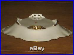 Fine Royal Crown Derby 1128 Imari Footed Tray First Quality Date Code 1930