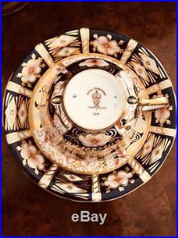 Four (4) Royal Crown Derby OLD IMARI Cup and Saucer 2451 Mint condition