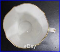 Four Vintage Royal Crown Derby 1128 Imari Pattern Tea Cups, Saucers & Plates