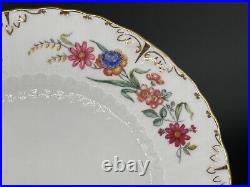 Full Set of (12) Royal Crown Derby CHATSWORTH Bone China 8 3/8 Salad Plates