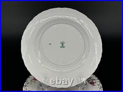 Full Set of (12) Royal Crown Derby CHATSWORTH Bone China 8 3/8 Salad Plates