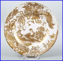 GOLD AVES by Royal Crown Derby 8 1/2 Salad Plate MINT