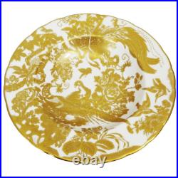 GOLD AVES by Royal Crown Derby Rim Soup Bowl 8.25 NEVER USED made in England