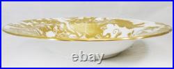 GOLD AVES by Royal Crown Derby Rim Soup Bowl 8.25 NEVER USED made in England