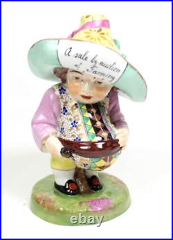 LATE 19TH-EARLY 20th C. ROYAL CROWN DERBY MANSION HOUSE DWARF PORCELAIN FIGURE