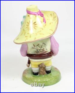 LATE 19TH-EARLY 20th C. ROYAL CROWN DERBY MANSION HOUSE DWARF PORCELAIN FIGURE