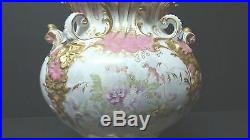 LOVELY 19th C. BLOOR DERBY ENGLISH CHINA GILDED 7.25 VASE. C. 1830-1848