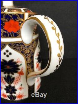 Large Royal Crown Derby Old Imari Teapot (Imari 1128) 2nd Quality