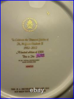 Limited Edition Royal Crown Derby Diamond Jubilee